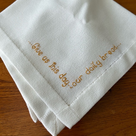 Give Us Our Daily Bread Basket Liner - Picture 7 of 7